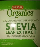 Mängden socker i Stevia Leaf Zero Calorie Sweetener