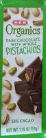 Mängden socker i Dark chocolate with whole pistachios