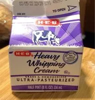 Mängden socker i Heavy Whipping Cream