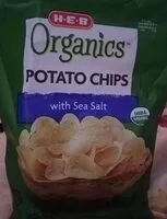 Mängden socker i Organics potato chips with sea salt