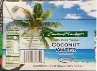 Mängden socker i Coconut water