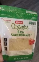 Mängden socker i Organics Raw Sauerkraut