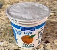 Mängden socker i Peach yogurt