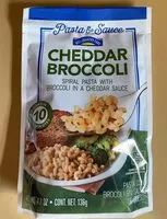Mängden socker i Pasta and sauce cheddar broccoli