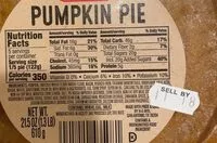 Mängden socker i Pumpkin Pie