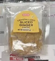 Mängden socker i Crystalized Sliced Ginger