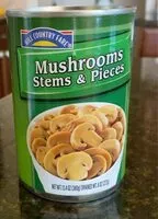 Mängden socker i Hill Country Fair Mushrooms Stems & Pieces