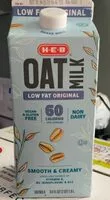 Mängden socker i HEB Oat Milk Low Fat