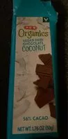Mängden socker i Vegan dark chocolate coconut