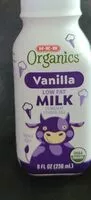 Mängden socker i organics vanilla low fat milk