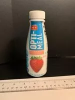 Mängden socker i Opti-Meal Protein Shake, Strawberry