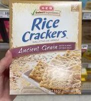 Mängden socker i Rice crackers