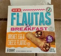 Mängden socker i Flautas for breakfast