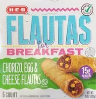 Mängden socker i Chorizo Egg and cheese Flautas