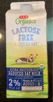 Mängden socker i Lactose Free Reduced Fat Ultra-Pasteurized  2% Milk Fat