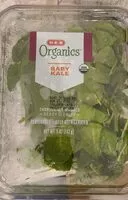 Mängden socker i HEB Organics Baby Kale