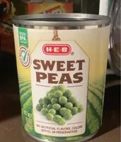 Mängden socker i Sweet peas