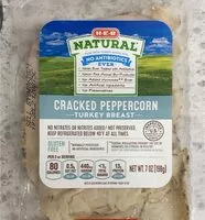 Mängden socker i Cracked peppercorn turkey breast