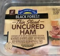 Mängden socker i Uncured ham