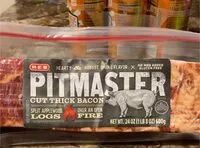 Mängden socker i HEB pitmaster cut thick bacon