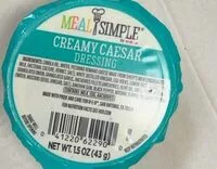 Mängden socker i Creamy Caesar dressing