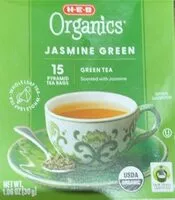 Mängden socker i Organics Jasmine Green Tea