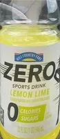 Mängden socker i Zero sports drink lemon lime