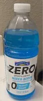 Mängden socker i zero sports energy drink