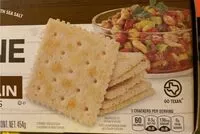 Mängden socker i Saltine Whole Grain Crackers