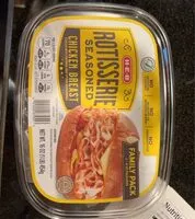 Mängden socker i Rotisserie seasoned chicken breast