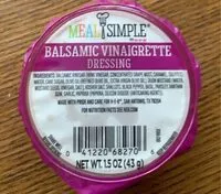 Mängden socker i Balsamic Vinaigrette Dressing
