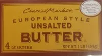 Mängden socker i Unsalted butter