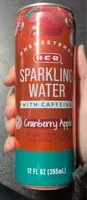 Mängden socker i Sparkling Water Cranberry Apple
