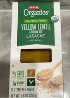 Mängden socker i Yellow lentil & brown rice lasagne