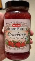 Mängden socker i Strawberry Fruit Spread