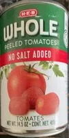 Mängden socker i Whole Peeled Tomatoes