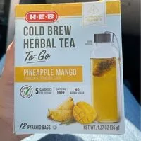 Mängden socker i H‑E‑B cold brew herbal tea to-go