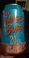 Mängden socker i Orange Burst