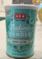 Mängden socker i Baking powder
