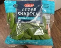 Mängden socker i Sugar snap peas