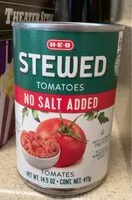 Mängden socker i Stewed tomatoes
