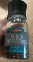 Mängden socker i Heb black pepper corns