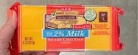 Mängden socker i 2% Milk Sharp Cheddar
