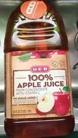 Mängden socker i 100% Apple Juice