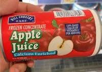 Mängden socker i Apple juice