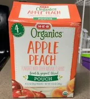 Mängden socker i Organics Apple Peach