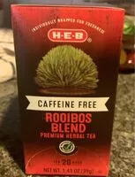 Mängden socker i Rooibos Blend  Caffeine free