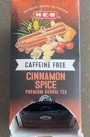 Mängden socker i Heb cinnamon spice premium herbal tea caffeine free