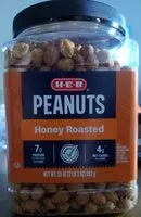 Mängden socker i HEB Honey Roasted Peanuts