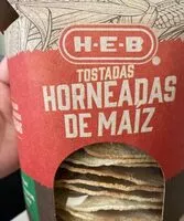 Mängden socker i Tostadas de maíz horneadas